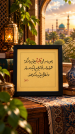 تابلو دست خط رهبر شهید - تصویر 2